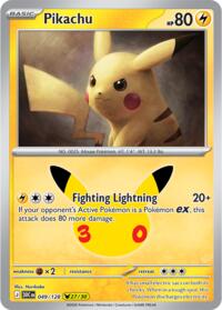 Pikachu - 049/128 - ME: 30th Celebration - 049/128
