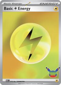 Basic Lightning Energy - 012 (30th Celebration) - MEE: Mega Evolution Energies - 012