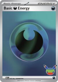 Basic Darkness Energy - 015 (30th Celebration) - MEE: Mega Evolution Energies - 015