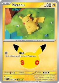 Pikachu - 027/128 - ME: 30th Celebration - 027/128