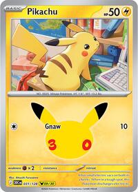 Pikachu - 031/128 - ME: 30th Celebration - 031/128