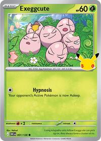 Exeggcute - ME: 30th Celebration - 001/128