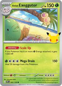 Alolan Exeggutor - 002/128 - ME: 30th Celebration - 002/128