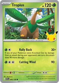 Tropius - ME: 30th Celebration - 005/128