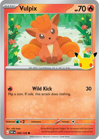 Vulpix - ME: 30th Celebration - 009/128