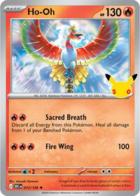 Ho-Oh - ME: 30th Celebration - 012/128