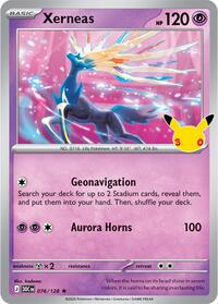 Xerneas - ME: 30th Celebration - 076/128