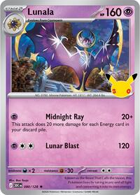 Lunala - ME: 30th Celebration - 080/128