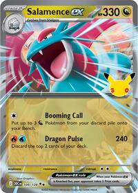 Salamence ex - 109/128 - ME: 30th Celebration - 109/128