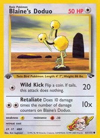Blaine's Doduo - Gym Challenge - 061/132