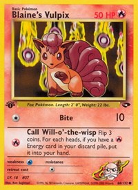 Blaine's Vulpix - Gym Challenge - 066/132