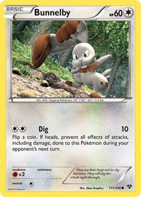 Bunnelby - XY Base Set - 111/146