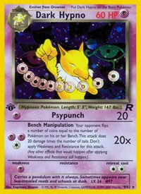 Dark Hypno (9) - Team Rocket - 09/82