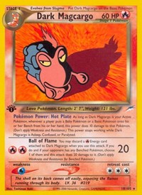 Dark Magcargo - Neo Destiny - 018/105