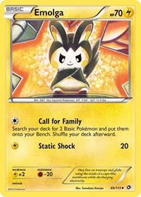 Emolga - Legendary Treasures - 49/113