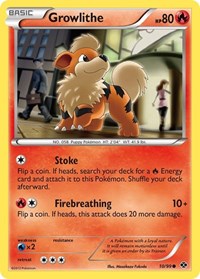 Growlithe (10) - Next Destinies - 10/99