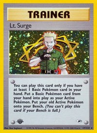 Lt. Surge (17) - Gym Heroes - 017/132