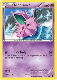 Nidoran M - Plasma Freeze - 43/116