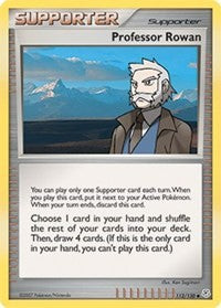Professor Rowan - Diamond and Pearl - 112/130
