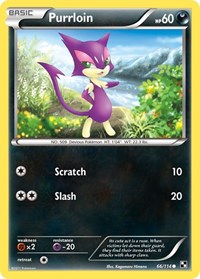 Purrloin - Black and White - 66/114
