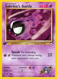 Sabrina's Gastly - Gym Heroes - 093/132