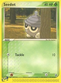 Seedot - 77/100 - EX Sandstorm - 77/100