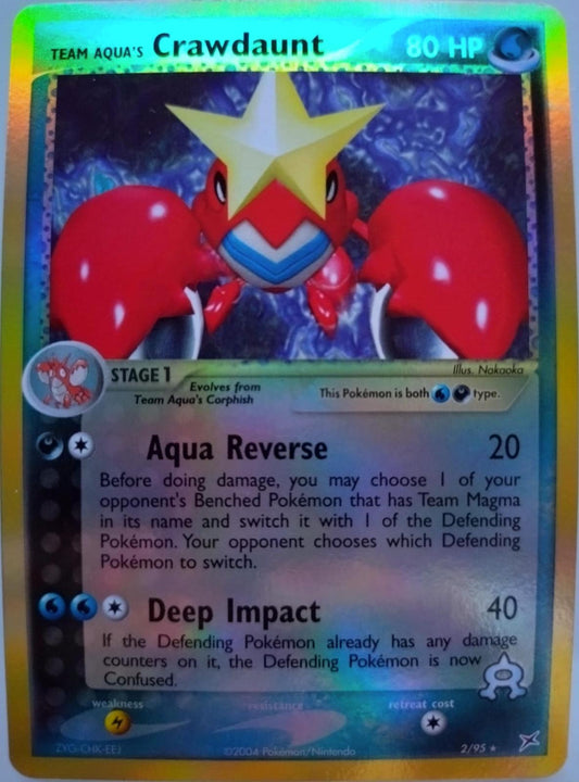 Team Aqua's Crawdaunt - 2/95