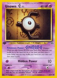 Unown [E] - Neo Discovery - 67/75
