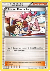 Pokemon Center Lady - XY - Flashfire - 93/106