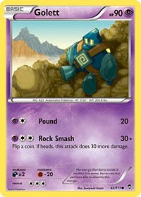 Golett - XY - Furious Fists - 42/111