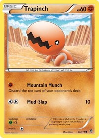 Trapinch - XY - Furious Fists - 53/111
