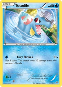Totodile - XY - Phantom Forces - 15/119