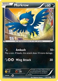 Murkrow - XY - Phantom Forces - 51/119