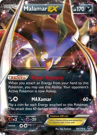 Malamar EX - XY - Phantom Forces - 58/119