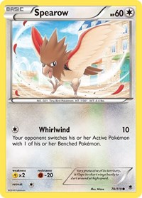 Spearow - XY - Phantom Forces - 78/119