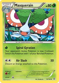 Masquerain - XY - Primal Clash - 14/160