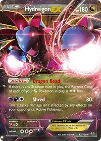 Hydreigon EX - XY - Roaring Skies - 62/108