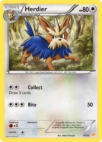 Herdier - BW Trainer Kit: Excadrill & Zoroark - 19/30