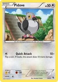Pidove (#14) - BW Trainer Kit: Excadrill & Zoroark - 14/30