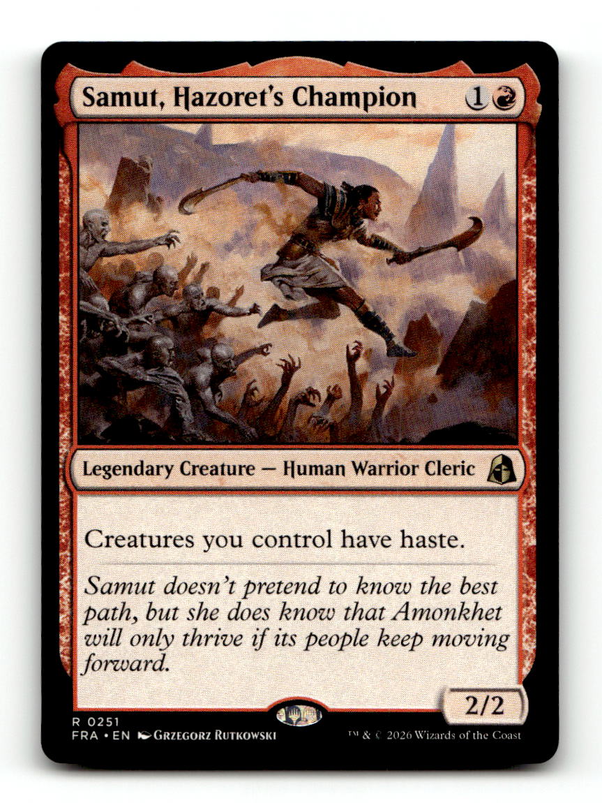Samut, Hazoret's Champion